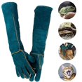 thumbnail image 1 of Guantes de trabajo antimordeduras YONGSHENG Guantes de manipulación de animales resistentes a mordeduras 60 cm verde, 1 of 5