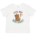 thumbnail image 3 of Inktastic Cute Teddy Bear 1st Birthday Celebration Boys or Girls Baby T-Shirt, 3 of 5