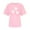 Pink, variant on Posijego Valentine's Day Tops for Women Crew Neck Short Sleeve Heart Graphic T-Shirts Spring Summer Cute Tunic Blouses