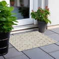 thumbnail image 6 of Addison Rugs Chantille Indoor/Outdoor Transitional Geometric Beige Washable Rectangle Rug, 1'8" x 2'6", 6 of 6