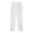White, variant on Xijirk Solid High Waist Pleated Cropped Tapered Dress Pants with Side Pockets for Women office Casual Daily Wear Size:S