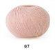 thumbnail image 1 of Zhuge Hilo de lana acrílica de felpa suave para tejer a crochet, bobinas de pelo rizado de fieltro de lana cardada de oveja, mecha (50 g, A146), 1 of 5