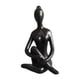 thumbnail image 4 of Pequeña figura artística escultura decoración moderna creativa adorno estatua de cerámica para 75 cm x 7 cm x 105 cm, 4 of 9