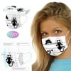 YZHM 50PCS Women Man Cat Print Disposable Face Mask 3Ply Ear Loop Anti-PM2.5 Mask