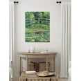 thumbnail image 4 of DECORARTS - The Japanese Bridge (The Water-Lily Pond), Claude Monet Art Reproduction. Giclee Canvas Prints Wall Art for Home Decor 30x24", 4 of 7