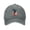 Gray, variant on Men Women Washed Twill Baseball Cap Lineman America Flag Adjustable Dad Hat Black