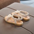 thumbnail image 4 of asdoklhq Baby Shoes,Toddler Infant Kids Baby Girls Pearl Crystal Single Princess Roman Shoes Sandals, 4 of 7