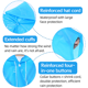 thumbnail image 3 of Poncho de lluvia portátil para niños, impermeable reutilizable con capuchas y mangas, duradero, liviano y perfecto para actividades al aire libre, 3 of 5