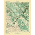 thumbnail image 2 of USGS 12x14 White Modern Wood Framed Museum Art Print Titled - Copperopolis California Quad - USGS 1916, 2 of 4