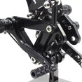 thumbnail image 4 of Krace Rearsets Fit For Kawasaki Ninja ZX6R ZX9R 1999-2002,ZZR600 2005-2008 Foot Pegs Rear Set Footrests Brake Shift Pedals Fully Adjustable Foot Boards, 4 of 4