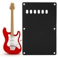 thumbnail image 4 of Electric Guitar Rear Cover Plate Back Panel Cover Plate SiX hole Pickguard (Black), 4 of 11