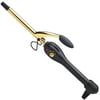 Gold 'N Hot Professional 0.5" 24K Gold-Plated Spring Hair Curling Iron, Black