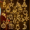 thumbnail image 5 of Christmas Decorations 3 Pack Christmas Window Lights with Suction Cups, Battery Operated Christmas Lights, 5 of 5
