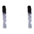 thumbnail image 2 of Soidarity Cabello trenzado sintético, trenzas impresionantes, color natural sin esfuerzo, alta similitud con el cabello real Type24 NO24, 2 of 6
