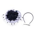 thumbnail image 4 of Coofit Fascinator Hat Dual-use Mesh Flower Creative Tea Party Hat Fascinator Hair Clip, 4 of 8