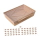 thumbnail image 3 of 50 Piezas Cajas De Papel Para Embutidos Recipientes Para Alimentos Para Sándwich Donuts 1200 Ml 1200ml, 3 of 8