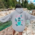 thumbnail image 6 of Women's Oversized Hooded Sweatshirts Graphic Printed Crew Neck Hoodies Casual Long Sleeve Pullover Tops Trendy 2025, 6 of 7