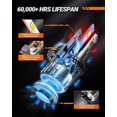 thumbnail image 3 of Kit de luces antiniebla LED para auto SEALIGHT, 3 of 8