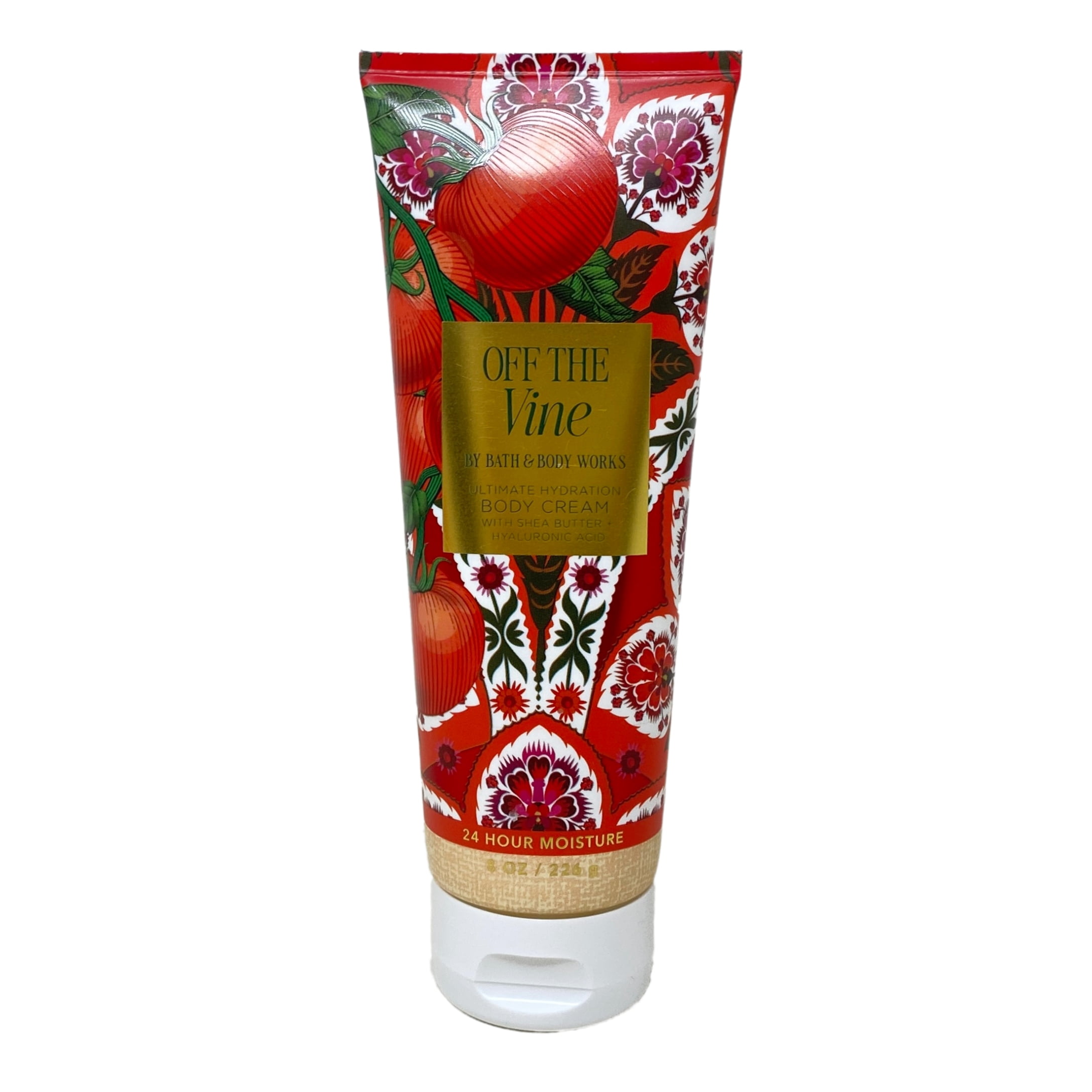 Bath & Body Works Off The Vine 2 Pack Body Cream Bundle with a Clay Baby Bar Soap - Full Size