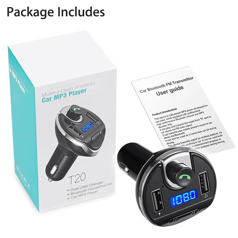 Bluetooth Car Kit Wireless MP3 Music Player FM Transmitter Radio Hands free Call USB Charger Bluetooth Car Kit Wireless MP3 Music Player FM Transmitter Radio Hands free Call USB Charger