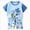 A176-Sky Blue, variant on Hessimy Toddler Boy Print Short Sleeve Shirt & Casual Shorts Set Summer Outfits Clothes,Summer Essential（Yellow,3-4 Years)