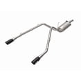 thumbnail image 1 of Advanced FLOW Engineering Exhaust System Kit 49-32083-B Gemini XV Cat-Back System; Stainless Steel; With Muffler; 3 Inch Pipe Diameter; Single Exhaust With Dual Exit; Split Rear Exit, 1 of 9
