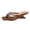 Brown, variant on Fashion Platform Slide Sandals Comfortable Summer Casual Open Toe Flip Flops For Women