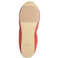thumbnail image 4 of Women's Journee Collection Lindy2 Ballet Flat Red Faux Leather 7.5 M, 4 of 5