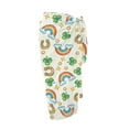 thumbnail image 5 of FKELYI Sarong Cover Up for Women Swimwear Cover-Up St.Patrick's Day Rainbow Shamrock Leaf Print Beach Coverup Soft Swimsuit Pareo Chiffon Fabric Long Beach Wraps for Lady Summer, 5 of 6