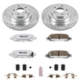 thumbnail image 3 of PowerStop Rear Z26 Street Warrior Carbon-Fiber Ceramic Brake Pad and Drilled and Slotted Rotor Kit Fits: SUBARU Select Models K219-26, 3 of 9