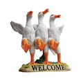 thumbnail image 4 of Design Toscano Charming Dancing Ducks Welcome Sign Garden Statue, 15*10*15cm, 4 of 5