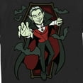 thumbnail image 2 of Men's Lost Gods Halloween Vampire Scene Long Sleeve Shirt Black Large, 2 of 4