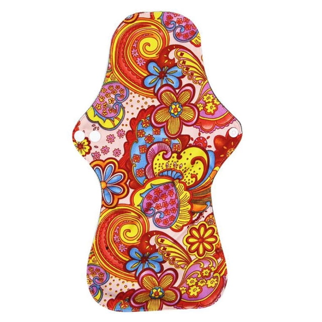 EGNMCR Cloth Menstrual Pad Mama Cloth Sanitary Charcoal Bag Reusable Mama Bamboo