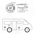 thumbnail image 5 of Lockable Water Tank Inlet for RV & Trailer Modifications with Key, 5 of 5