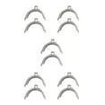 thumbnail image 2 of tssuouriy 2pcs/set Metal Frame Kiss Clasp Lock Easy To Sturdy And Durable Wonderful For DIY Crafts Widely Used silver 6.5CM 5Set, 2 of 6