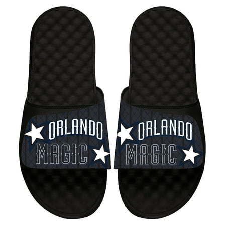 

ISlide Black Orlando Magic 2022/23 City Edition Collage Slide Sandals
