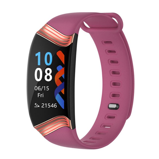 Pulsera Deportiva Inteligente Pulsera Inteligente A Prueba De Agua Sensor De Frecuencia Cardíaca Pulsera De Monitoreo Del Sueño Para Niños Niñas matsuzay EL017126-01