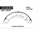 thumbnail image 2 of Centric 111.06220 Premium Brake Shoes, 2 of 3