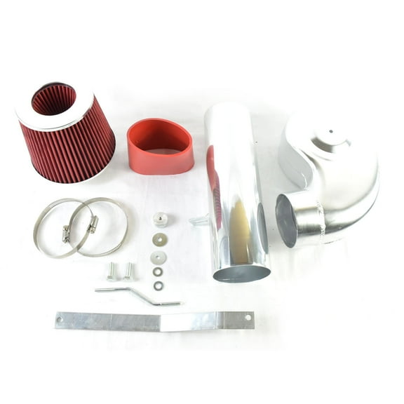 Intake Pipe with Air Filter for Chevrolet/GMC 1988-1995 V8/V6 4.3L/5.0L/5.7L, Red