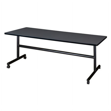 UPC: 0843532079942 | Regency Kobe 72 x 30 Flip Top Mobile Training Table- Grey