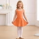 thumbnail image 2 of Vestido de Fiesta de Navidad de Niñas Color Sólido Suave Cuello Redondo Manga Corta para Dormir Fiesta de Ocio Diaria O Sesión de Fotos Vestido de Navidad Niña Bebé, 2 of 7