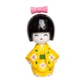 thumbnail image 3 of Figura de muñeca japonesa de dibujos animados en miniatura, pequeña escultura, figura de escritorio, geisha Amarillo A, 3 of 9