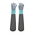 thumbnail image 1 of Guantes de manga larga, Guantes impermeables para estanque, Forro de algodón, Guantes de jardinería, Guantes largos de goma para jardín, Pesca,, 1 of 9