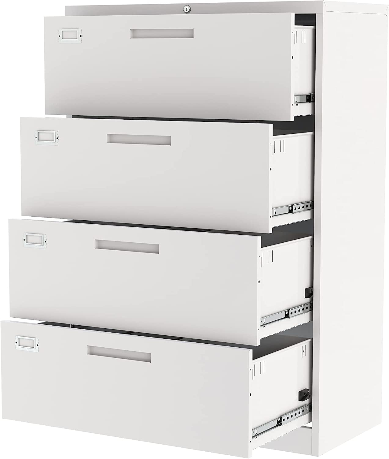Letaya File 2 Drawer Metal Lateral Filing Organization with Lock Office for