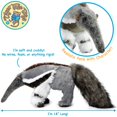 thumbnail image 3 of Arsenio the Anteater | 18 Inch Large Stuffed Animal Plush Ant Eating Aardvark | By TigerHart Toys, 3 of 5