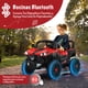 thumbnail image 4 of Kids House Carrito Montable Buggy Rocket 12V para Niños, Motor Dual, Control Remoto, Puertas Dobles, Luces LED, Música, Avance y Retroceso, Bluetooth, Batería Recargable, Seguro y Divertido, 4 of 5