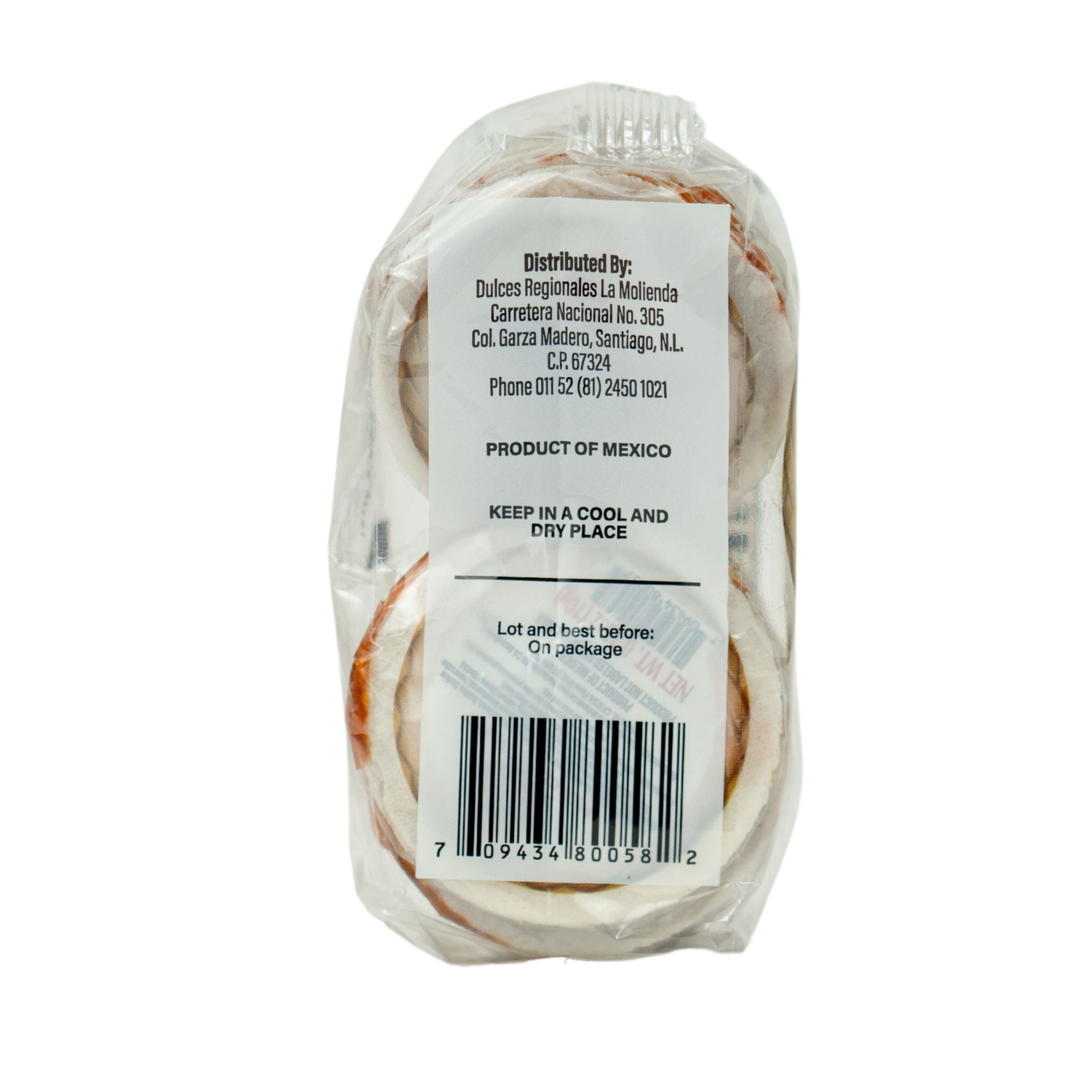 (3 pack) La Molienda Mini Milk Candy Wafers, Mexican Traditional Candy, 7 oz