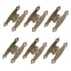 thumbnail image 1 of 6 bisagras antiguas, bisagras decorativas para armario, bisagras de bronce retro para armarios, puertas de armarios, cofres y cajas, 1 of 5