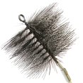 thumbnail image 1 of Rutland Brosse de Nettoyage pour Cheminée Ronde de 6 Pouces, Rouge, 1 of 3