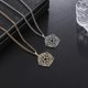 thumbnail image 1 of Classical Pentagram Necklace Men Women Stainless Steel Amulet Eternal and Mystical Religious Symbol Jewelry, 1 of 5
